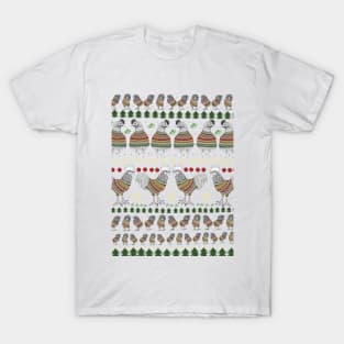 Christmas Chicken Knit T-Shirt